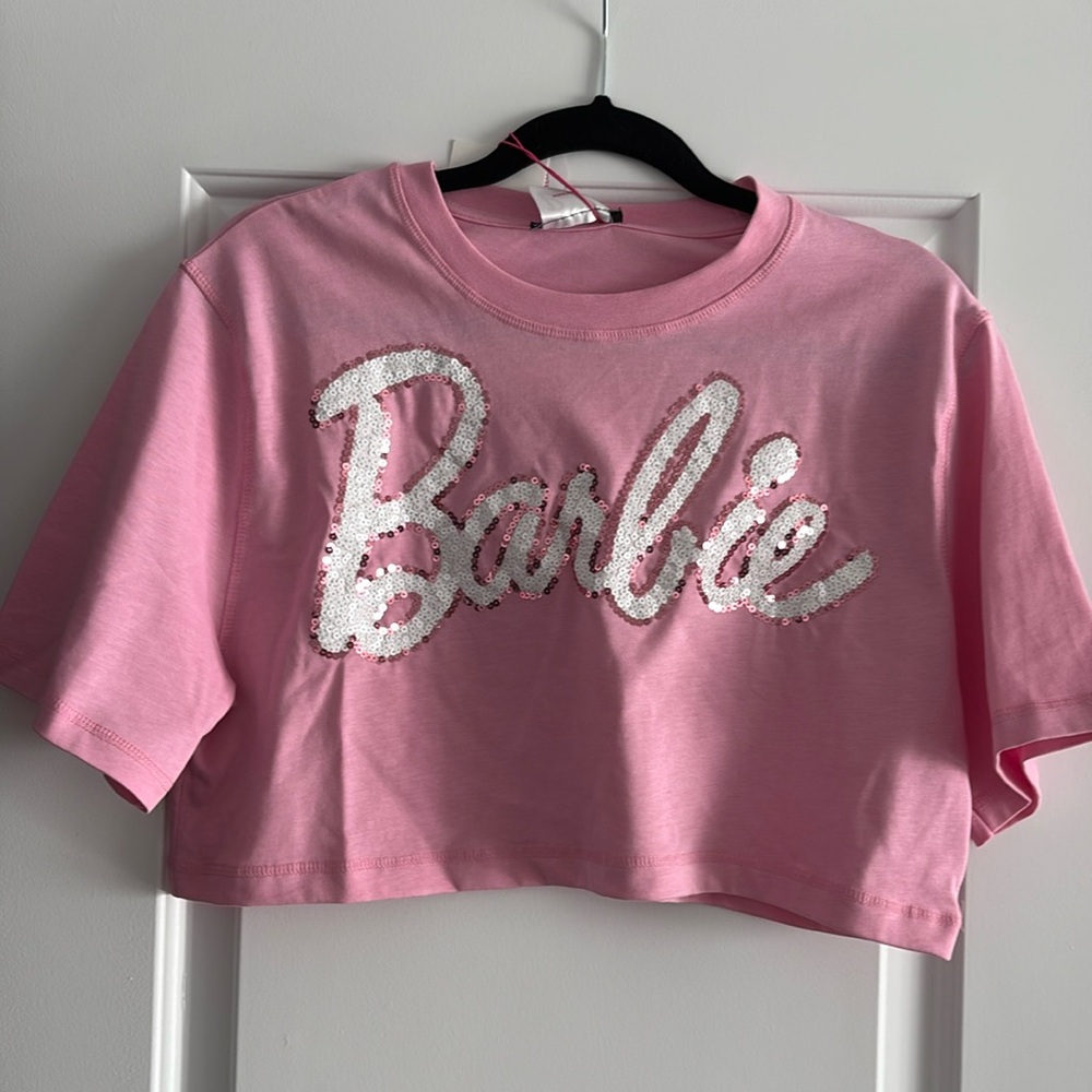Barbie crop top - pink
